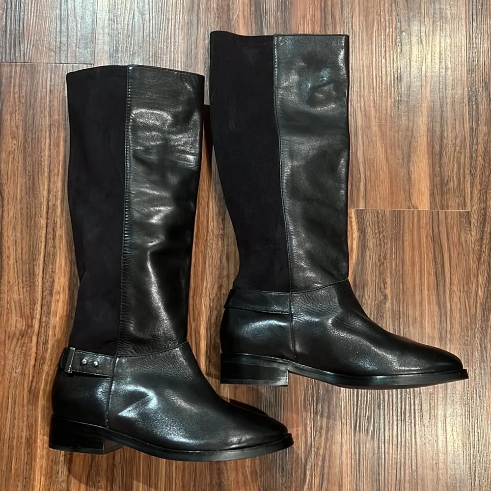 NWOT Cole Haan Adler Leather/Suede Boots